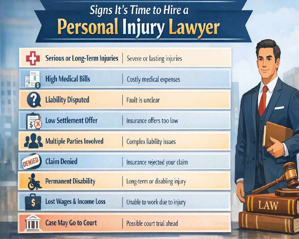 hire a personal injury lawyer