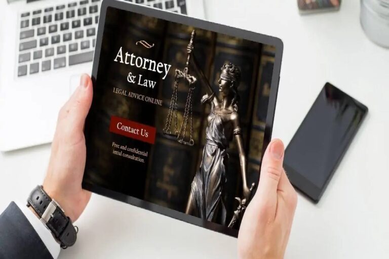 attorney website design