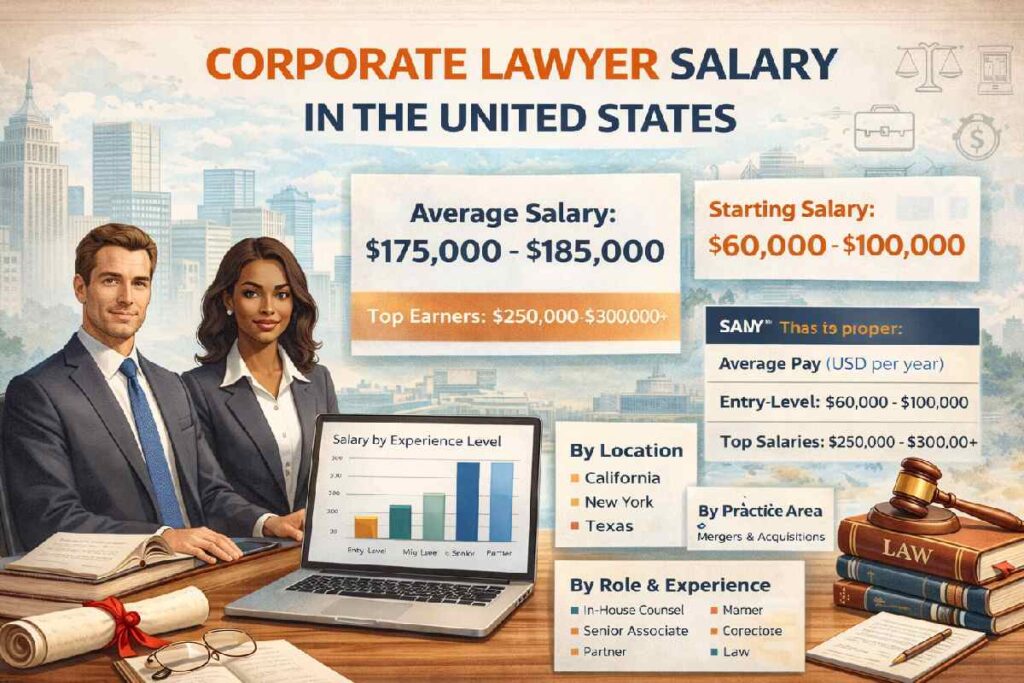 corporate lawyer salary